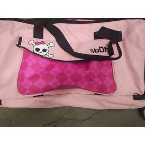 Gator “The Bone” Guitar Pedal Board w/ Gothic Pink Carry Bag